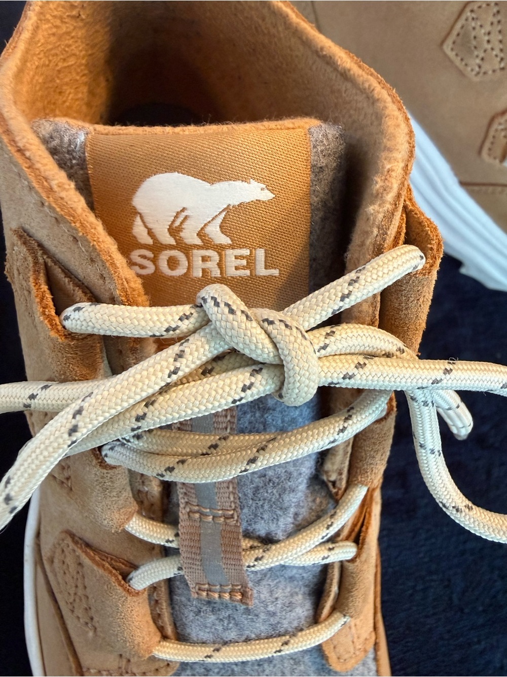 SOREL Kinetic Breakthru Caribou Waterproof Boot Size 7 Women’s